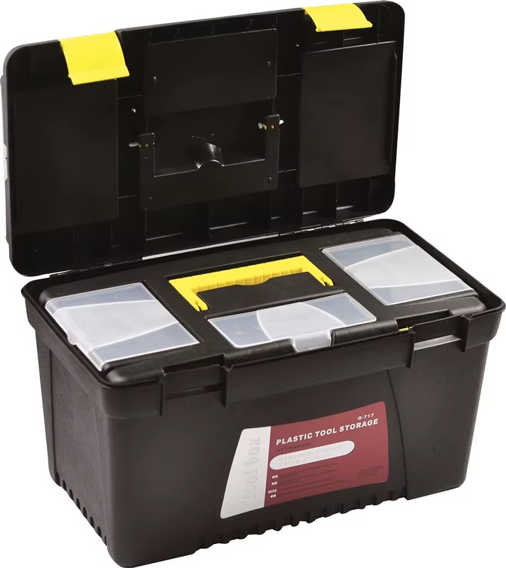 DR-8604004 Multi Function Hard Tools Portable Plastic Component Box Storage Tool Box