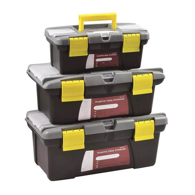 DR-8604004 Multi Function Hard Tools Portable Plastic Component Box Storage Tool Box
