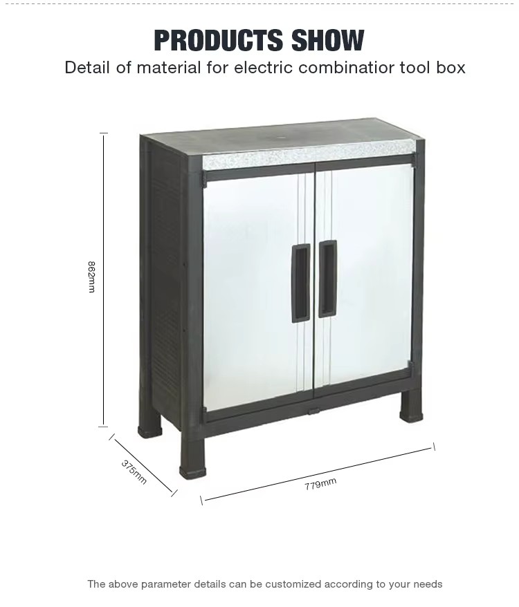 Tools Box Set Mechanic Professional Tool Cabinet Hand Tool Kit With Metal Cabinet