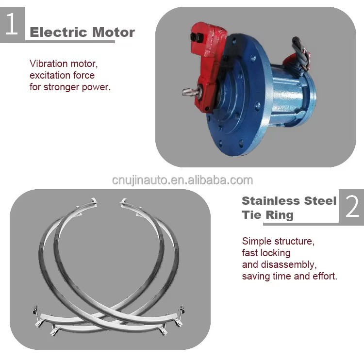 Industrial Grade Round Vibrating Separator Stainless Mesh Rotary Sifter for Non Metallic Mineral Powder Sifting Work