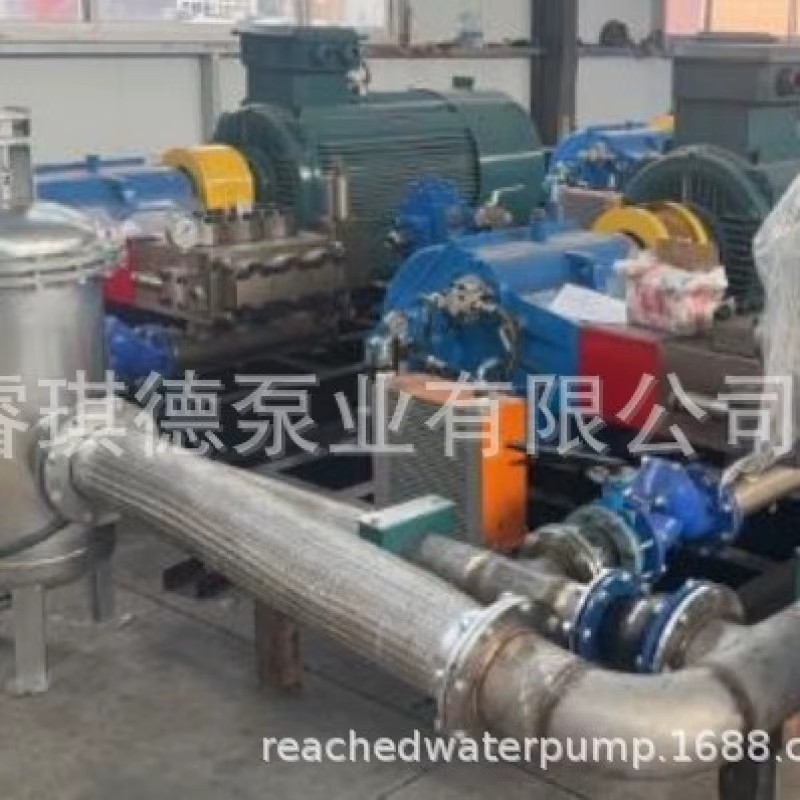 National Petroleum Corporation K25000 Three Plunger High Pressure Water Pump For Oilfield Injection Electric Drive Cast