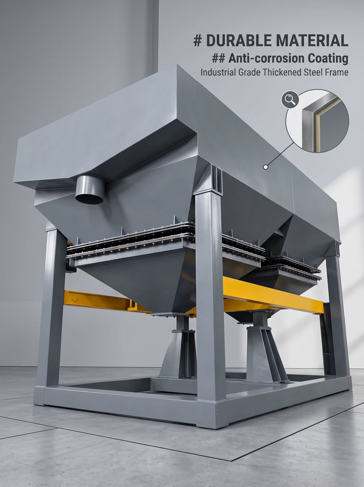 8-2CompoundJig Machine Gold Mining Gravity Separator Mineral Jigger Concentrator Alluvial Diamond Processing Recovery Equipment