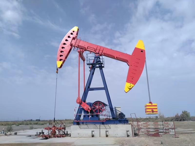 Double-horsehead-nodding-donkey Oilfield Pump Jack Pumping Unit