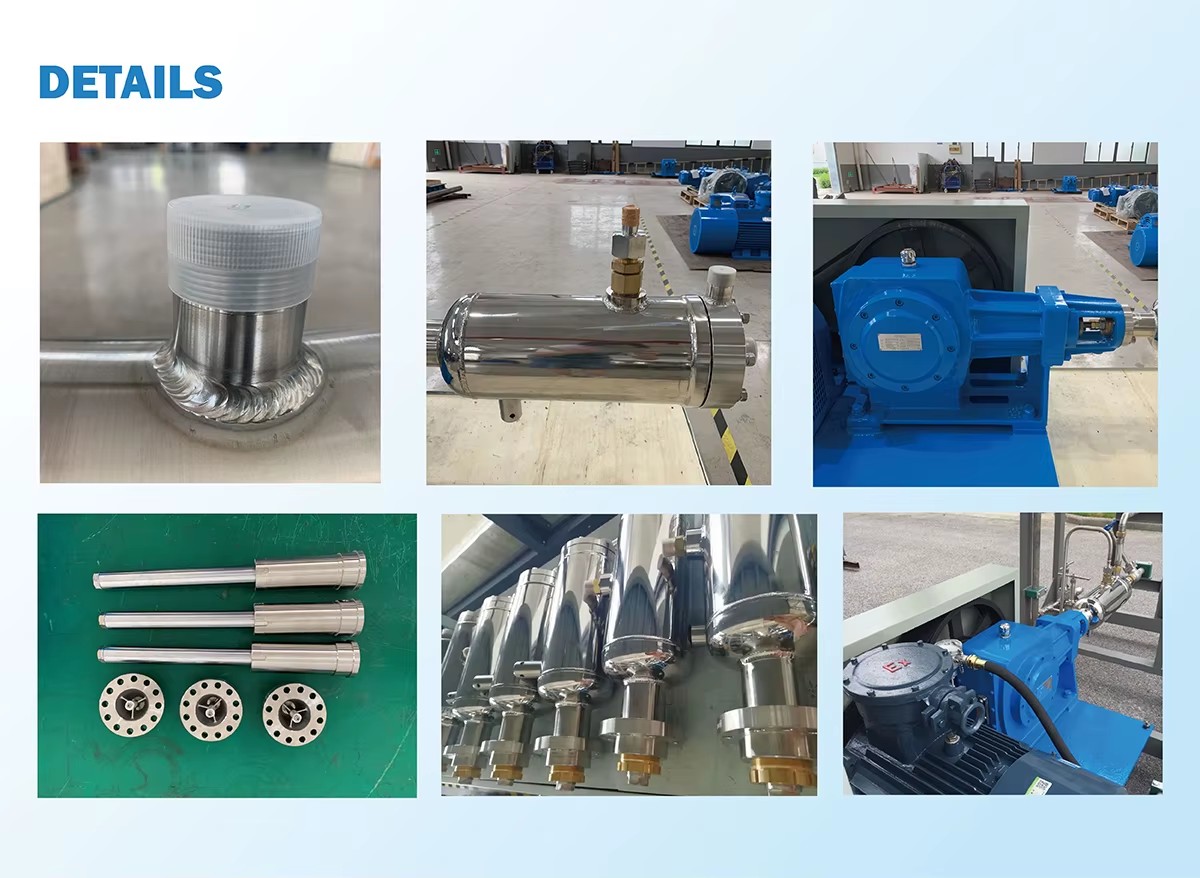 LNG Gas Pumping Machine for LNG Plant, CNG Filling Station