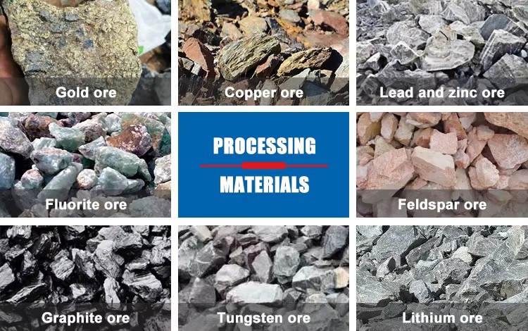 Small Gold Mine Equipment Mineral Separator Ore Processing Plant