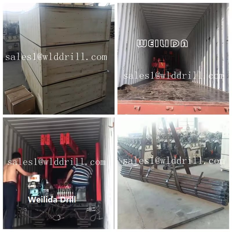 200m Trailer Mounted Borehole Farm Irrigation Water Well Drilling Rig