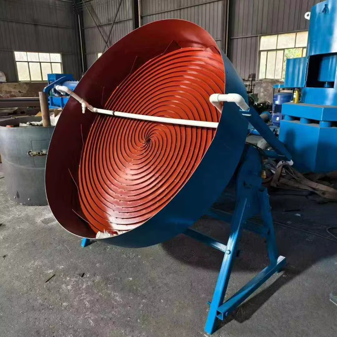 800mm Spiral Turbine Gold Washer Automatic Turbo Gold Separator Portable Small Scale Gold Panning Machine for Field Mining