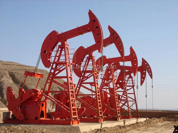 Oilfield Equipment API 11E Oil Pump Jack Small Portable Oil Pumping Rig