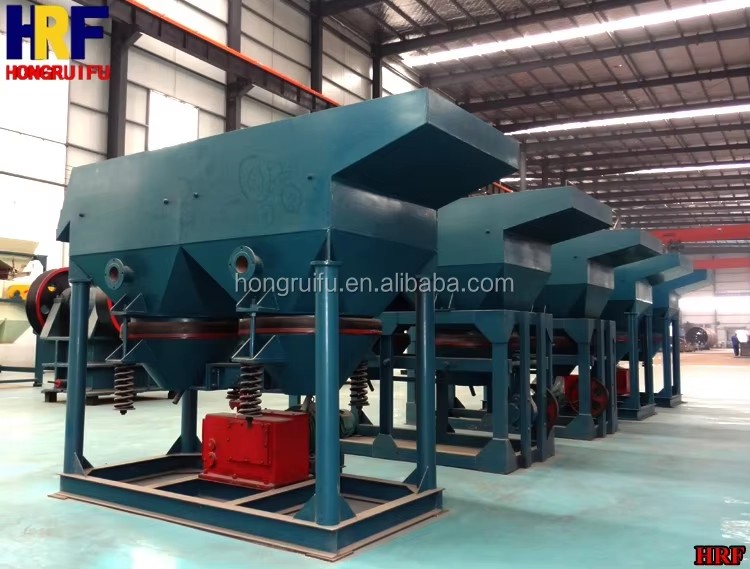 JT-1070 (2-2) 6-8TPH Mineral Separation Machine Barite Ore Concentration Beneficiation Jigging Separator