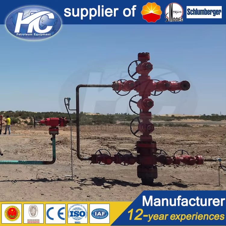 Wellhead Equipment Drilling Oil Tree / Oil Rig Christmas Tree for Oilfield or Gas Field