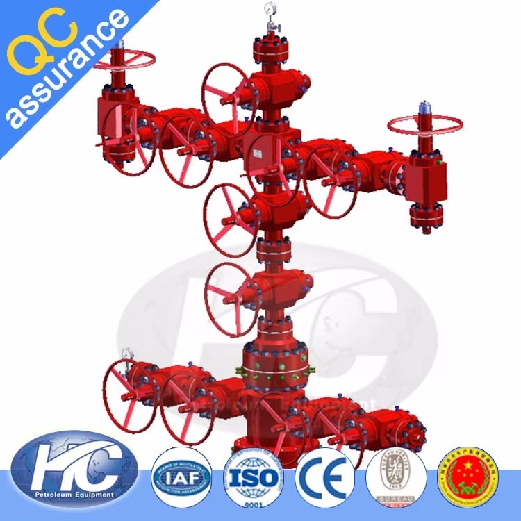 Wellhead Equipment Drilling Oil Tree / Oil Rig Christmas Tree for Oilfield or Gas Field