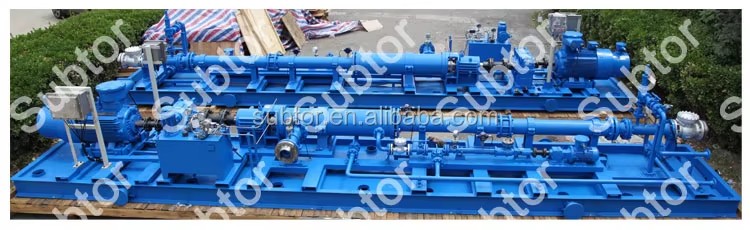 0.5 HP Stainless Steel Screw Pump for Transporting Crude Oil Various Substances in the Oilfield Industry Fully Automatic Control
