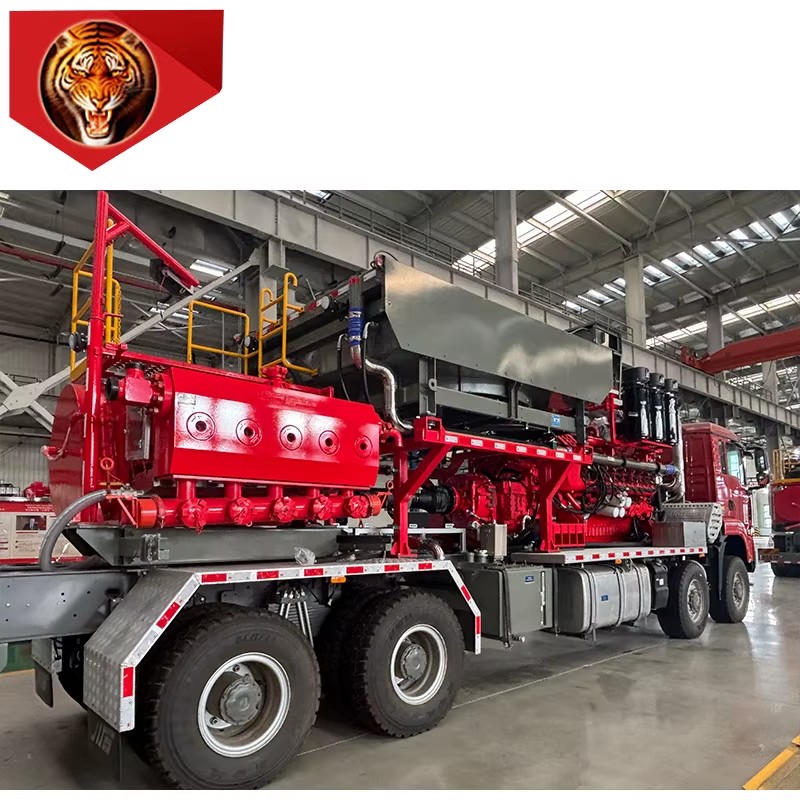 Tigerrig QPI2800A Electric Oilfield Special Vehicle New Petroleum Extraction Drilling Equipment Fracturing Truck Pump 105Mpa API