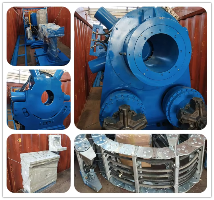 High-Torque Six Hydraulic Cylinder Bucking Unit for Oilfield Equipment Hydraulic Breakout Machine for OCTG Casing