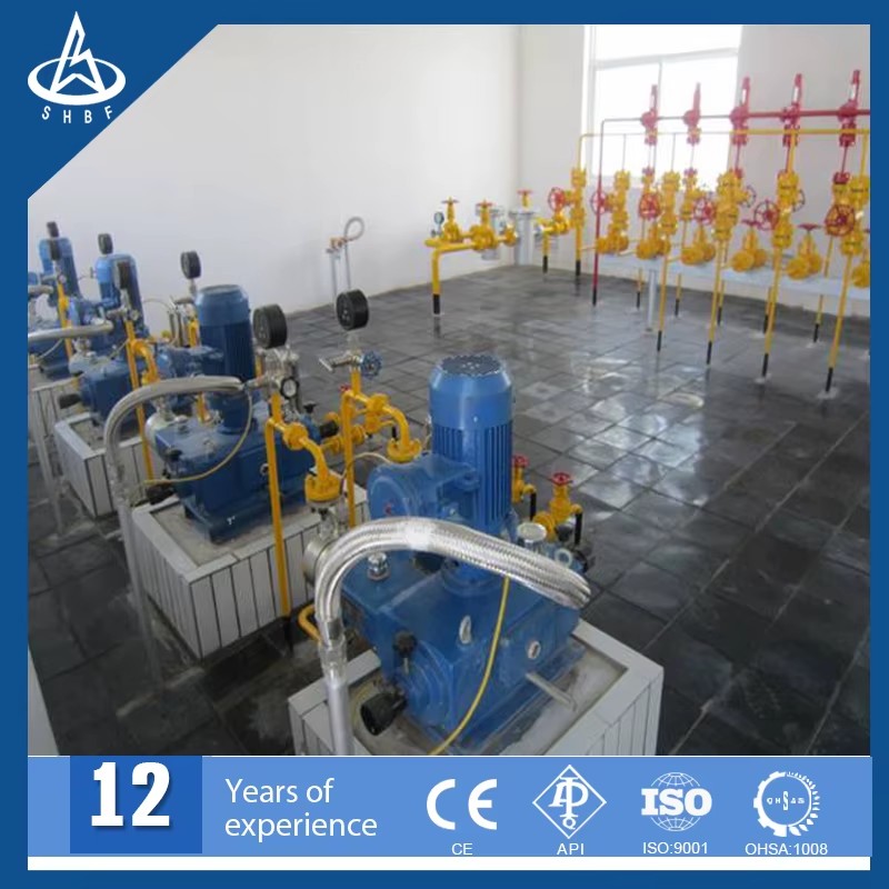 Pressure Vessel Chemical Injection Skids Mounted in Oilfield