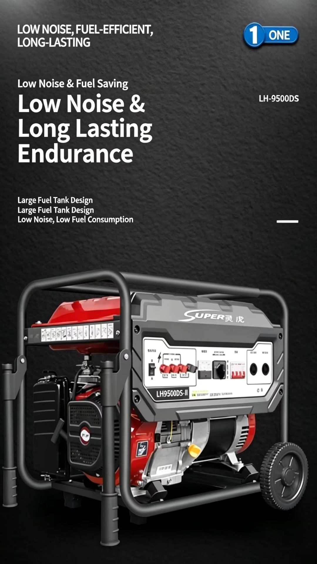 Low Noise 230V/400V 5KW Petrol Gasoline Generator Compact Power Equipment for Outdoor Camping Emergency Power Demands
