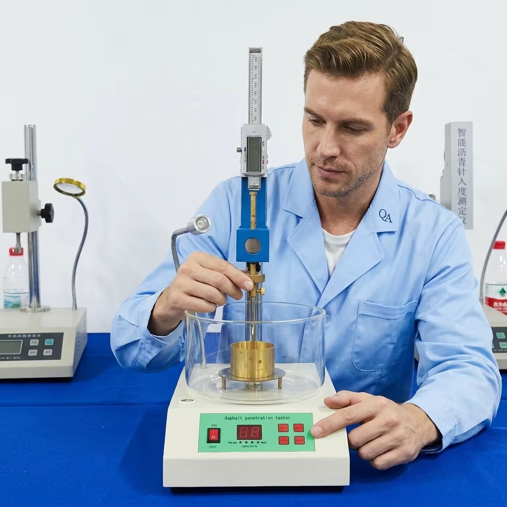 ASTM D217 Grease Cone Penetration Tester Lubricating Asphalt Laboratory Testing Equipment