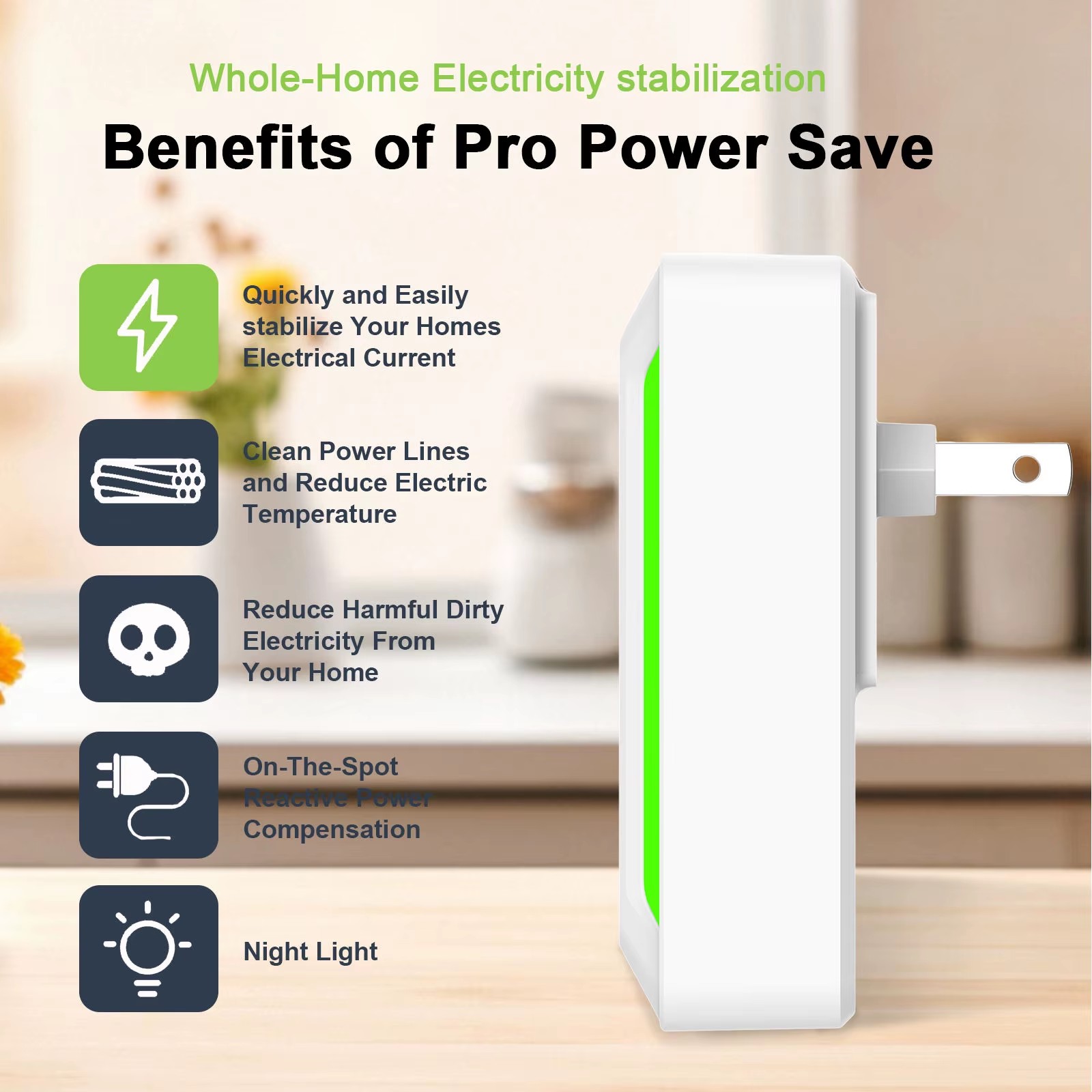 Electric Energy Power Saver- Smart Energy Saver Electricity Saving Box for Home Office Intelligent Energy Saving Product