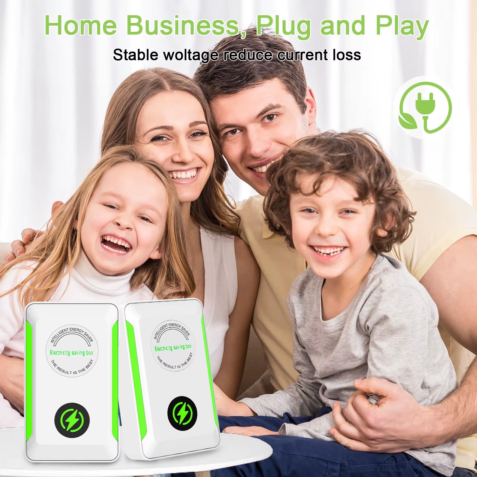 Electric Energy Power Saver- Smart Energy Saver Electricity Saving Box for Home Office Intelligent Energy Saving Product