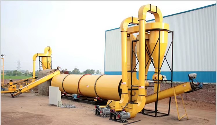 New Type Energy Saving Industrial Drying Equipment Rotary Drum Dryer