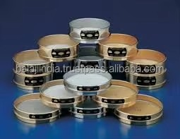 Laboratory Testing Instrument Brass Frame for Sieves for Testing Chemicals Oils Fluids IP/USP Standards BALAJI (BI) Brand