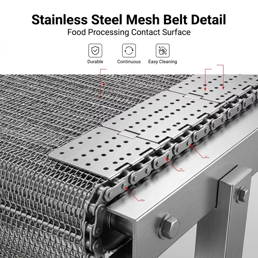 Energy Saving Mesh Belt Dryer SUS304 400-2000kg/h Continuous Fruit Vegetable Dehydrator Multi Layer Industrial Drying Machine