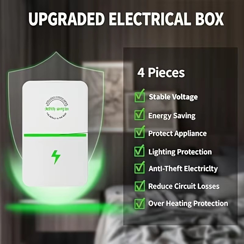 Household Energy Saving Device Power Saver Electricity Energy Saver 90v-250v Energy Electricity Saving Box