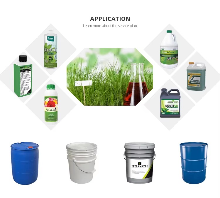 Spray Liquid Foliar Fertilizer Packaging Machine High Efficiency Filling Equipment