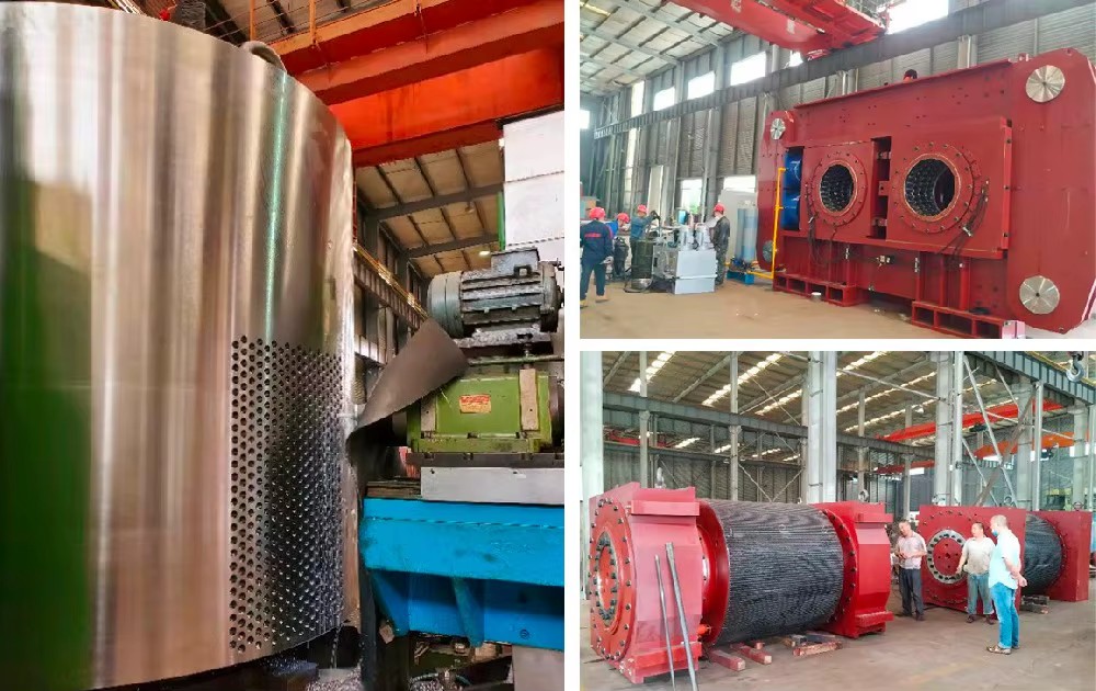 New energy-saving cement grinding equipment high pressure roller mill used to Pre-grinding