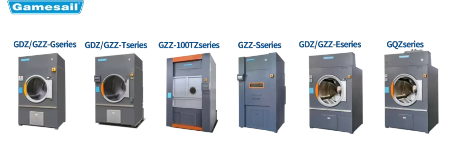 Factory Wholesale Linen Clothes Tumble Dryer Commercial Laundry Equipment Gas Drying Machine Industrial Save Energy