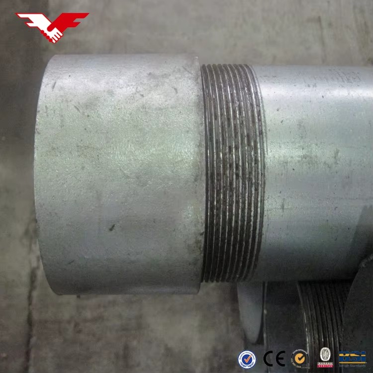 1.5inch Schedule 40 Tube Scaffolding Hot Dipped Galvanized Steel Pipe Scaffolding Tube