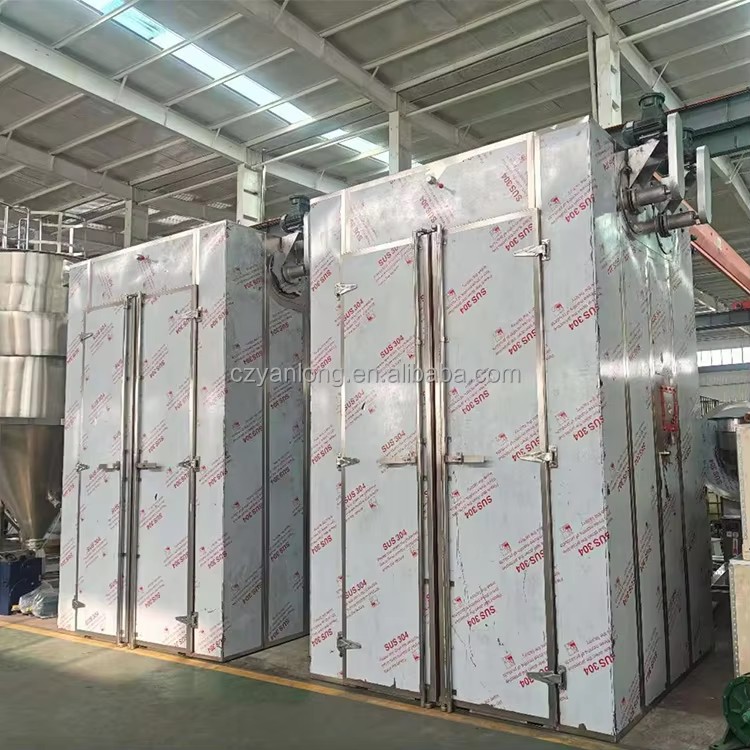 Energy Saving Industrial Tray Dryer Hot Air Circulation Drying Oven for Fruit Vegetable Food Dehydrator Processing Machine