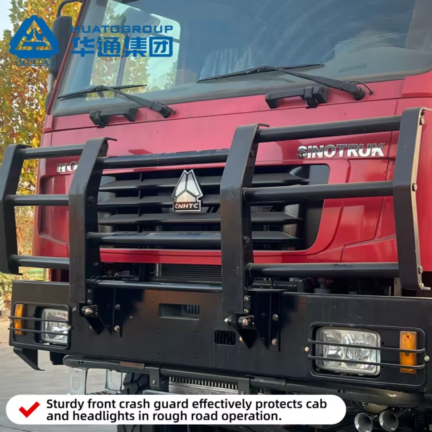 Directly Supplies Hongqi Haowo 371HP LHD 6x6 diesel New Heavy-duty Truck for Off-road Dump Truck Application