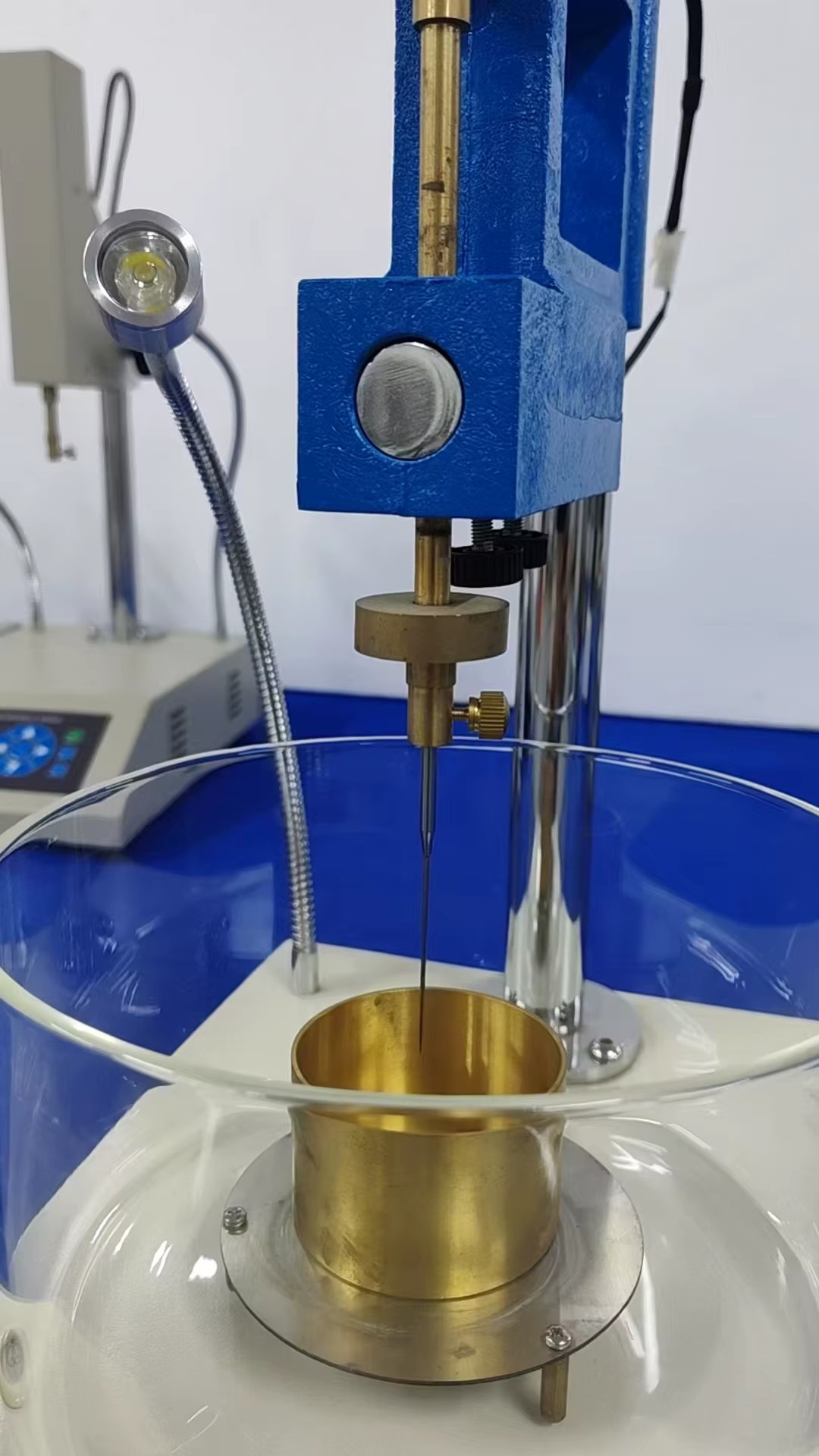 Digital Electronic Asphalt for Equipment Semi Automatic Penetrometer Lubricating Grease Cone for Measurement 220V 50Hz