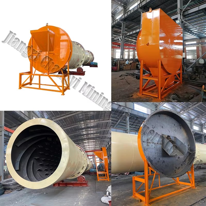 New Type Energy Saving Industrial Drying Equipment Rotary Drum Dryer