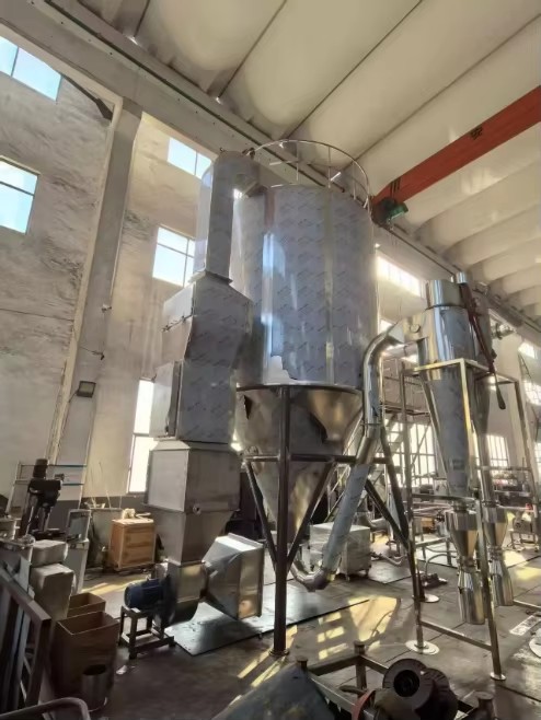 ZLU Stainless Steel Automatic Centrifugal Spray Drying Machine with Pump & PLC for Detergent Powder & Milk Powder Energy Saving
