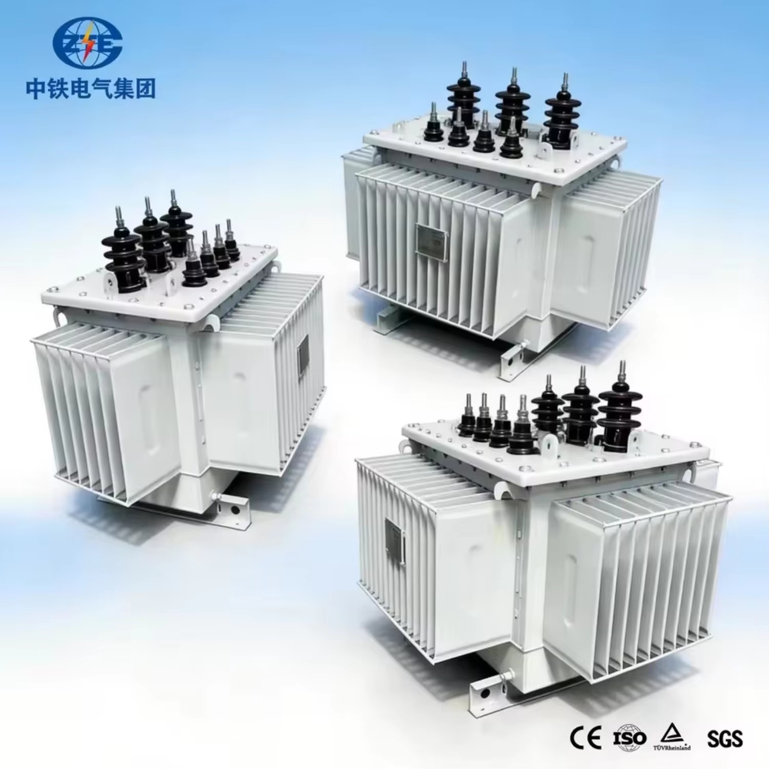 Compact Structure Three Phase Step Down Oil Immersed Transformer Solar Power Station Voltage Regulating Equipment