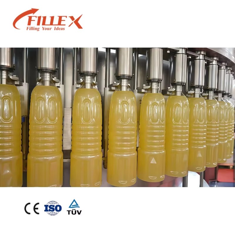 Fully Automatic Electric Glass Bottle Filling Capping Labeling and Packing