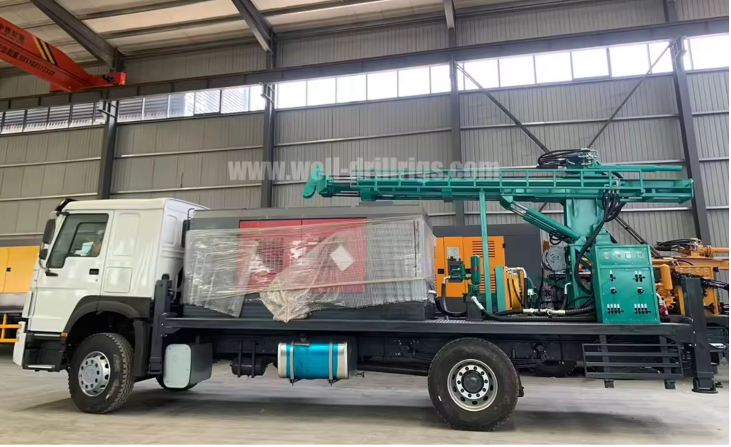 Customizable OEM ZDT700 High Pressure Truck Water Well Drilling Rig Hard Rock Borehole Drilling Equipment