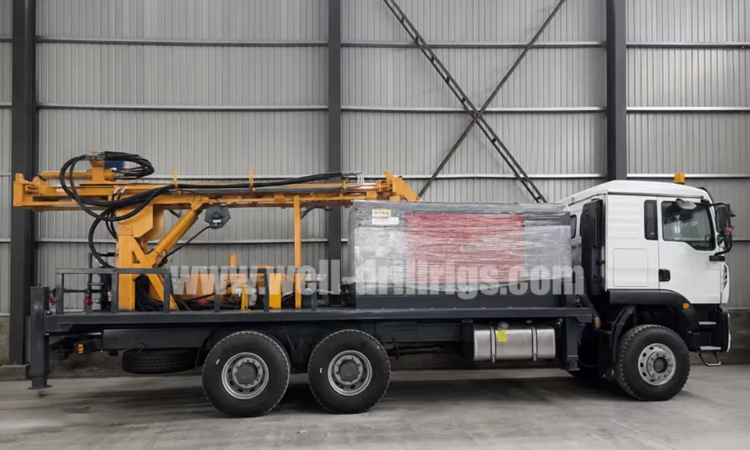 OEM Custom ZDT500 Truck Mounted Water Borehole Drilling Rig 500 Meter Durable Hydraulic Drilling Equipment