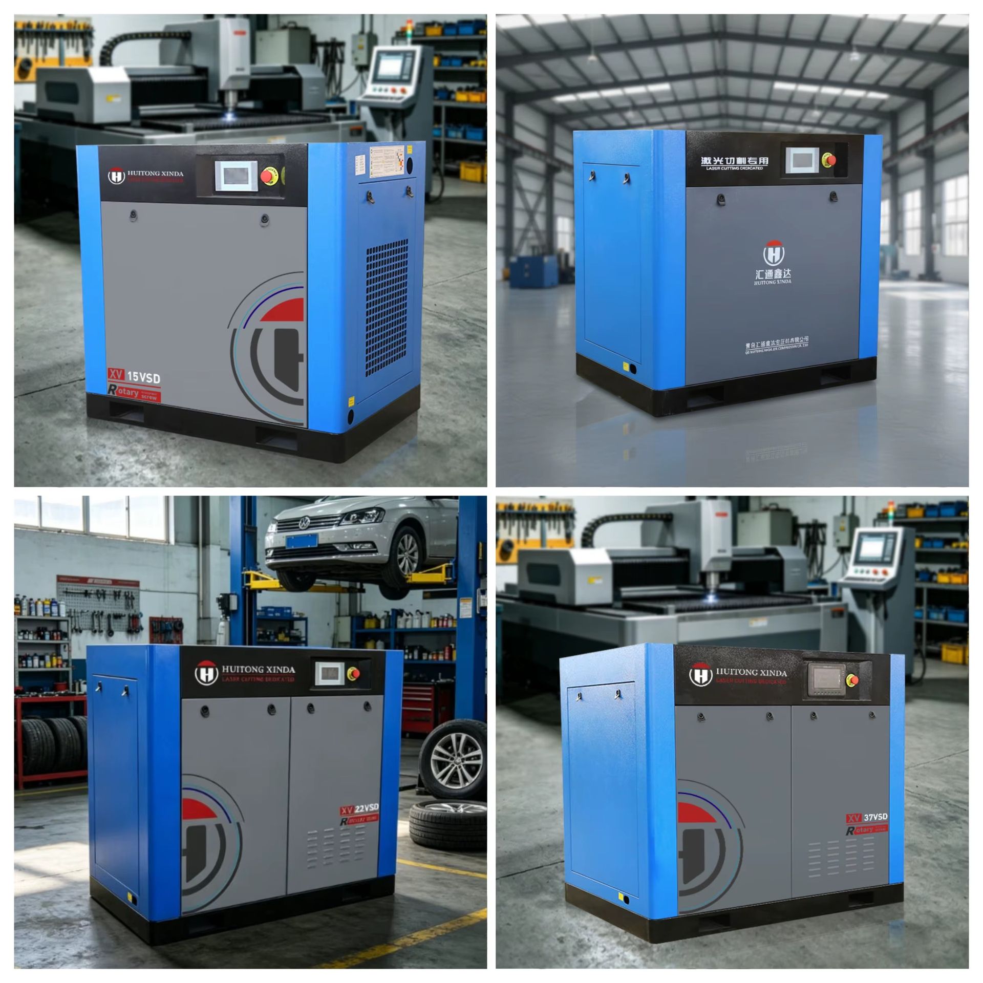 Energy Saving Low Noise 13 bar Air Compressor for Industry Use Compressor