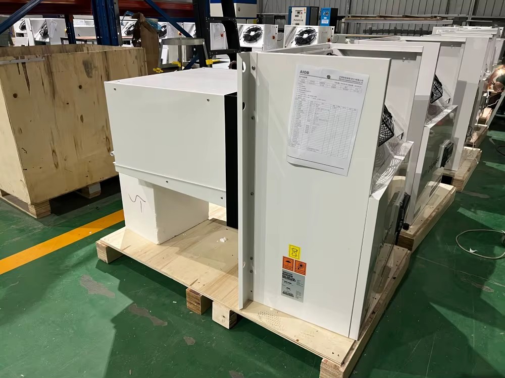 Commercial Cold Room 1550w 1.1kw 220v Air Cooling Hot Gas Defrost Wall Mounted Monoblock Condensing Unit Motor Energy Saving