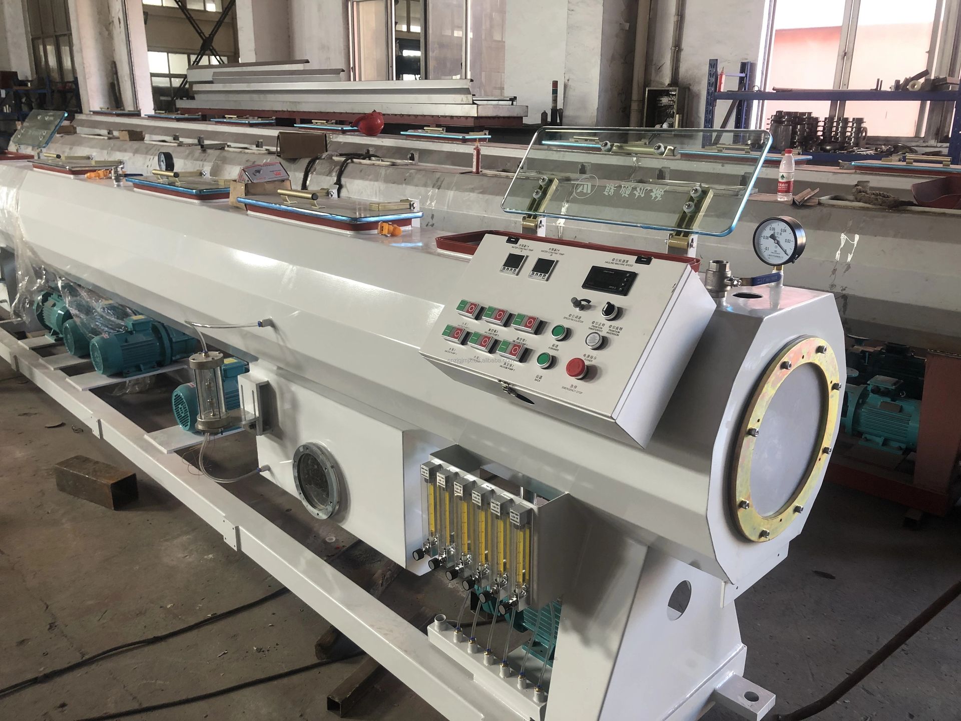 High Speed Plastic HDPE Pipe Extrusion Machine 315mm 630mm Twin Screw JUMU Brand