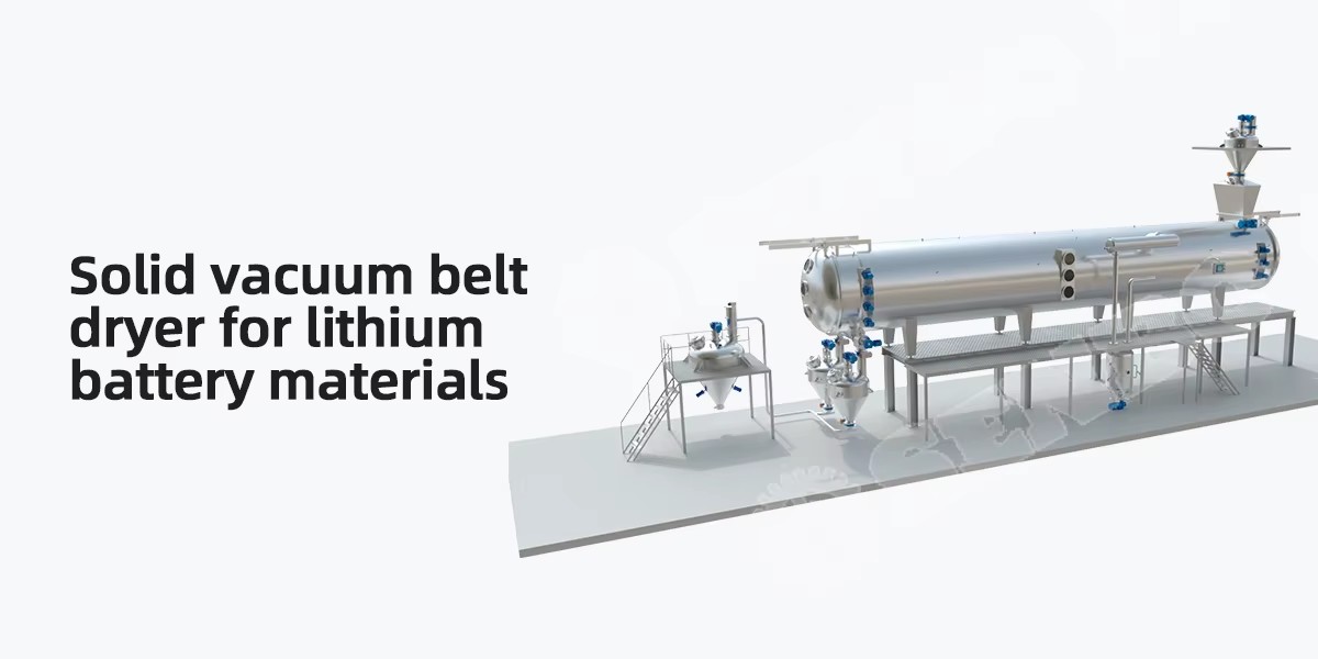 Heat Sensitive Product Continuous Malt Extract Continuous Vacuum Belt Dryer