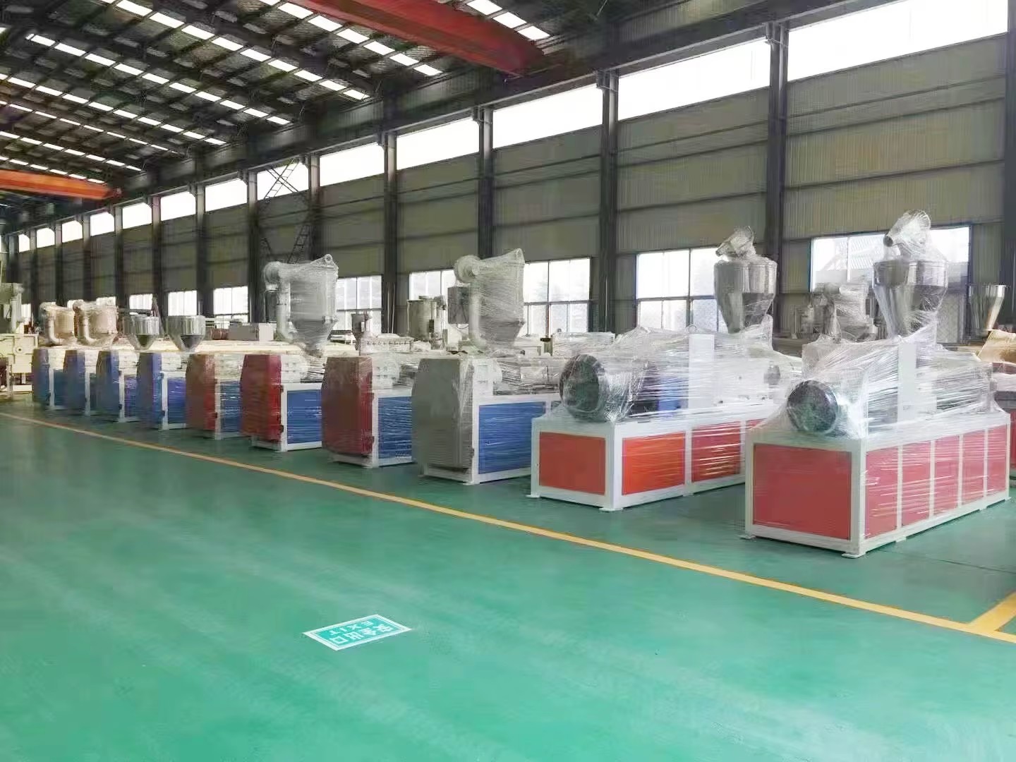 PC/PMMA Transparent Plate Sheet Extruder Plastic Sheet Production Equipment