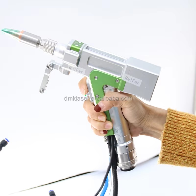 New High Performance FWH20-S10B Single Wire 2-in-1 Handheld Fiber Laser Welding Head with Easy Operation