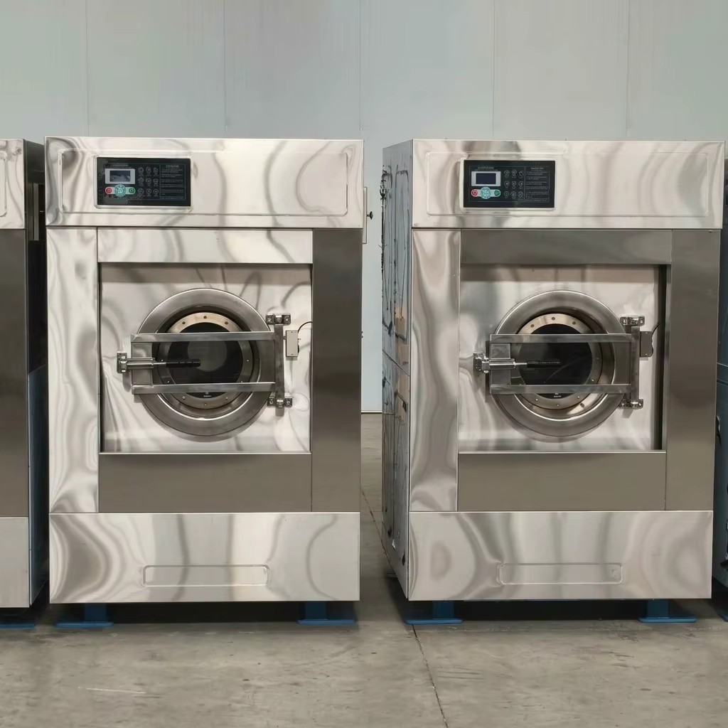 Fully Automatic 15kg -30kg Industrial Washer Dryer Combo Commercial Laundry Washing Machine for Hotel Clothes Washing