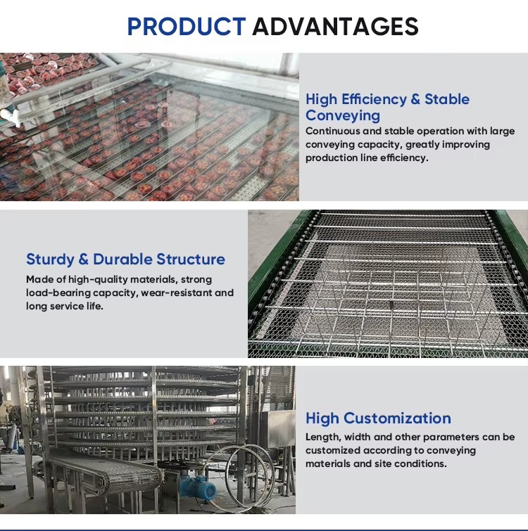 Energy Saving Automated Conveyor Equipment Industrial Material Transfer Machinery For Factories
