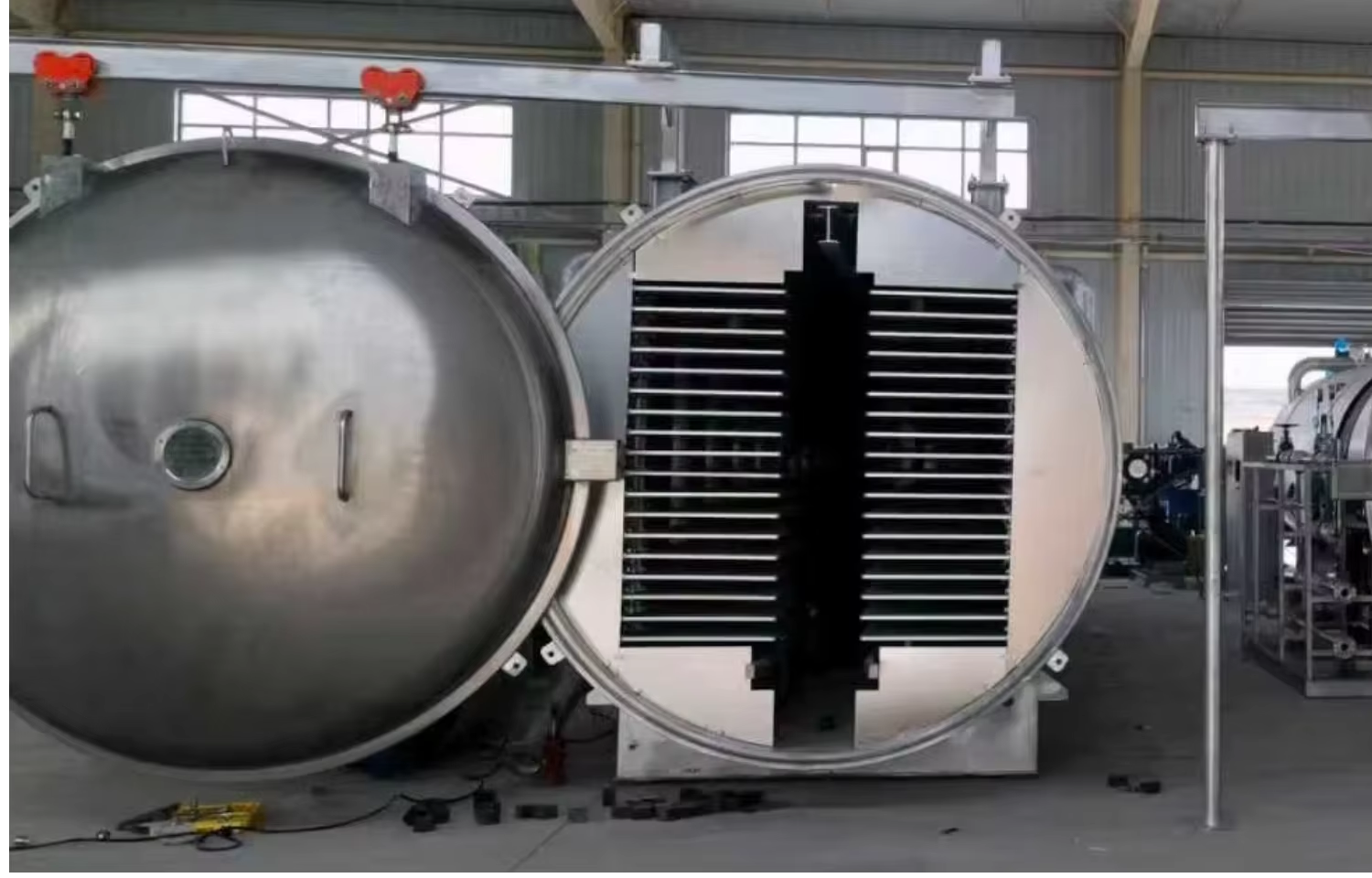 Industrial Food Grade Multiple Capacity PLC Control Vacuum Freeze Dryer for Food Fruit Vegetable Pet Food