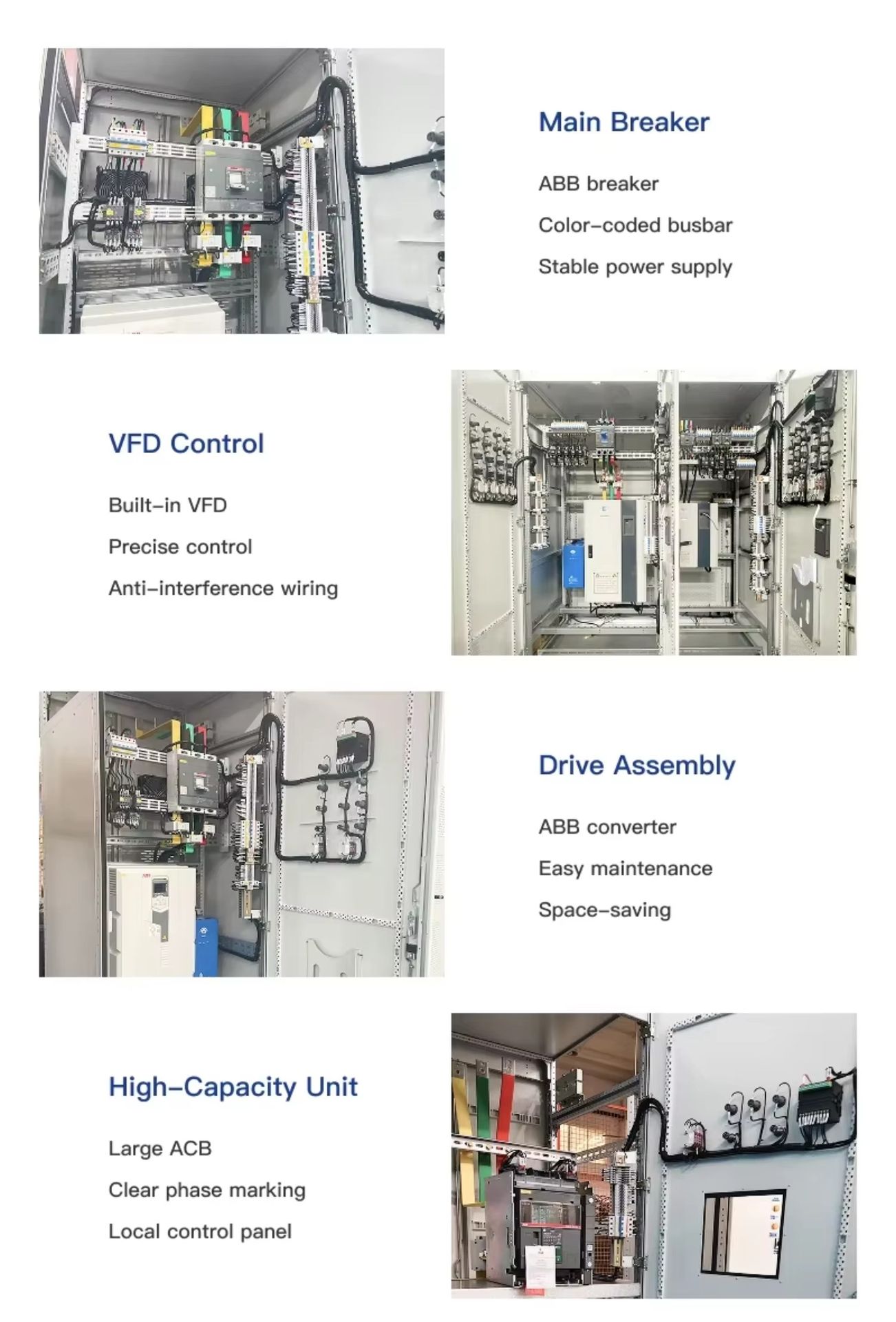 GGD Series Copper Heavy Duty IP54 High Capacity Switchgear for Oil & Gas Refinery Substation Turnkey Solutions